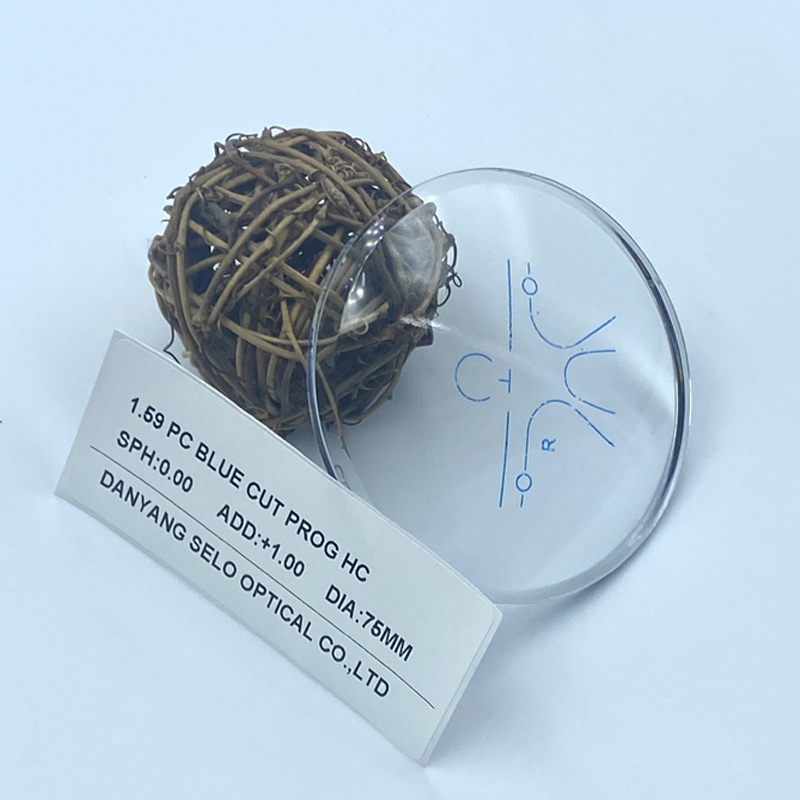 1.59 Blue Block PC progressieve lens HMC/SHMC