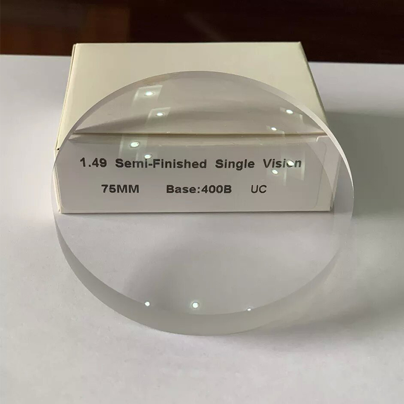 1.499 Halfafgewerkte enkelvoudige lens