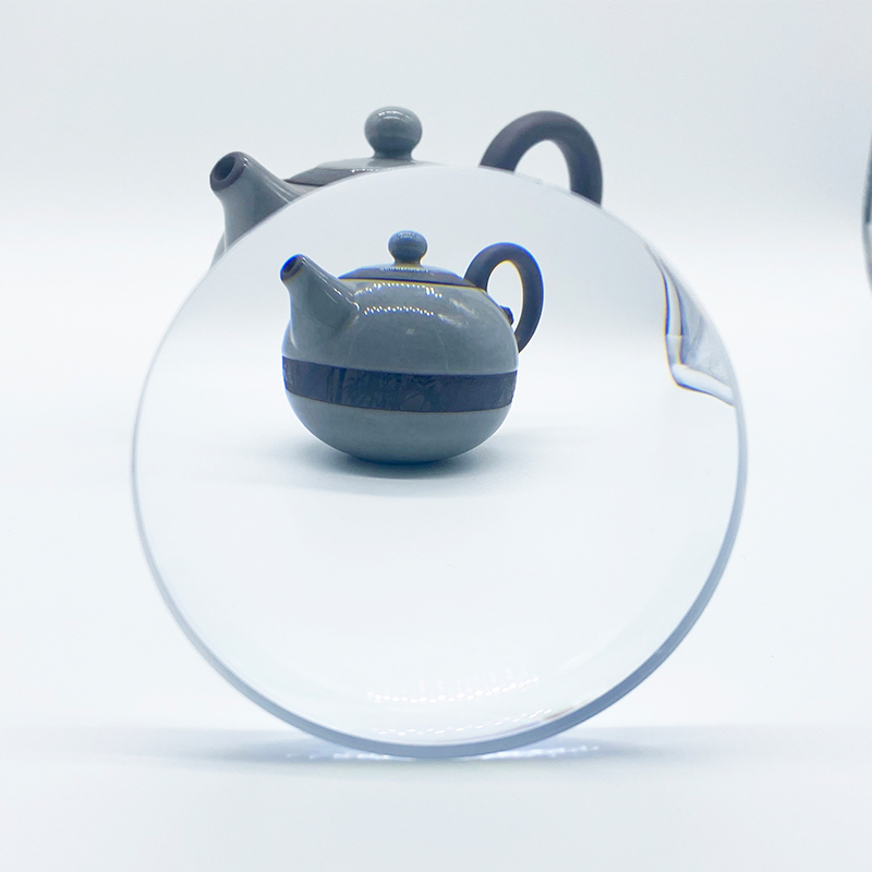 1,74 halfafgewerkte enkelvoudige lens met blauw blok