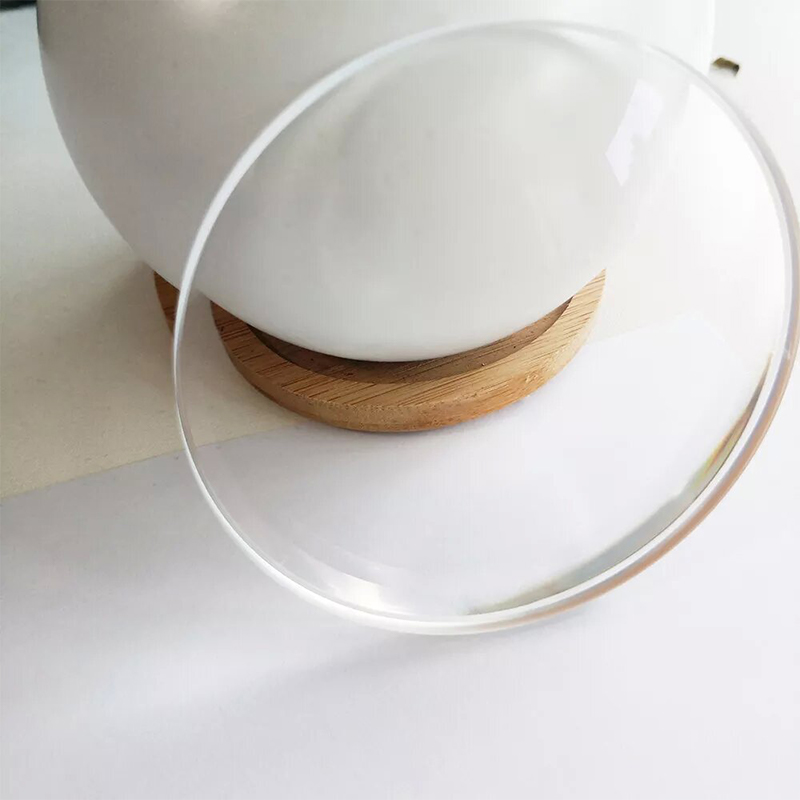 1,74 halfafgewerkte enkelvoudige lens met blauw blok