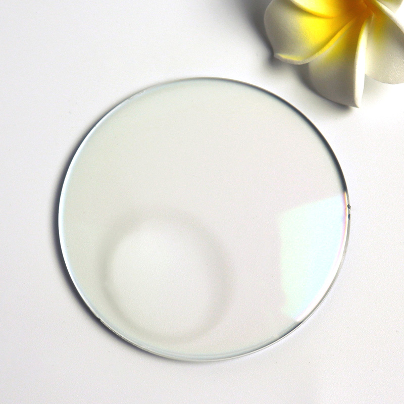 RX 1.499 1.56 1.60 1.67 1.74 Enkelvoudig Progressief Blauw Blok Ronde Top Bifocale Meekleurende Lens met Platte Top