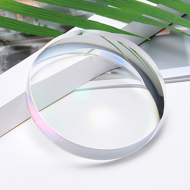 RX 1.499 1.56 1.60 1.67 1.74 Enkelvoudig Progressief Blauw Blok Ronde Top Bifocale Meekleurende Lens met Platte Top