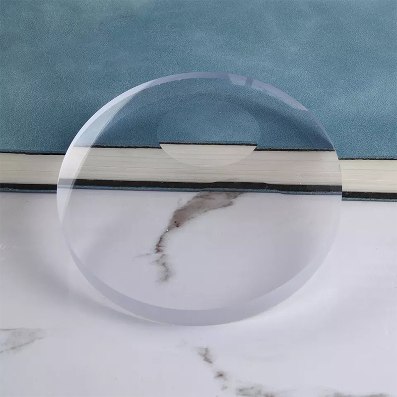 1.56 halfafgewerkte bifocale lens met ronde bovenkant