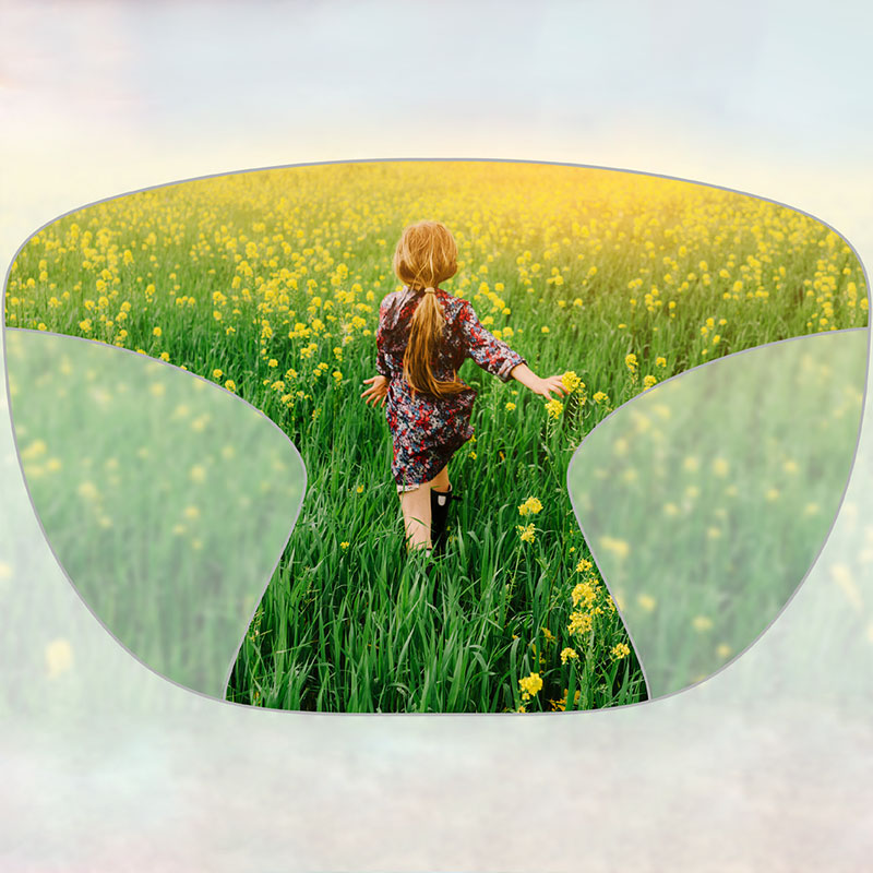 Junior zachte progressieve lens